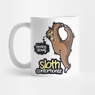 Sloth Shirt Kids - Acrobat Shirt Yoga Gymnast Tumbler Mug